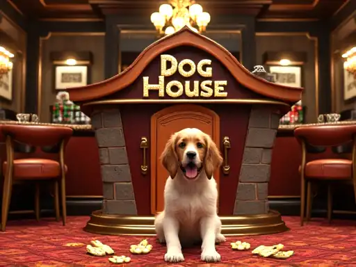 The Dog House pokie artwork at Fair Go Casino