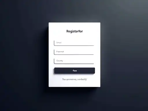 Registration steps and profile setup
